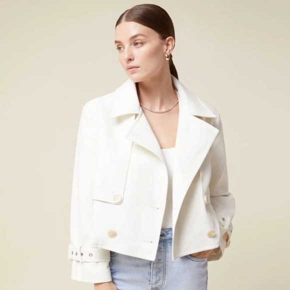Rachel Parcell Vegan Leather Jacket XS - Picture 2 of 5